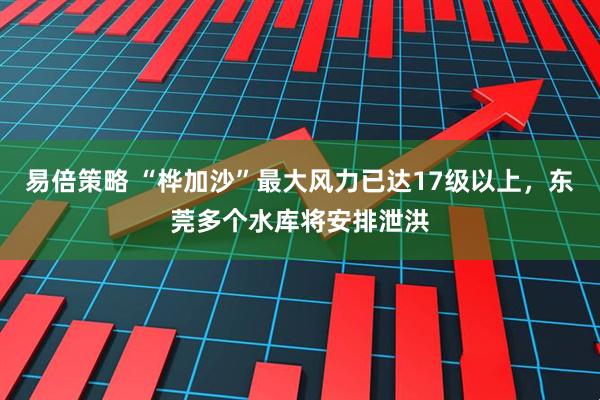 易倍策略 “桦加沙”最大风力已达17级以上，东莞多个水库将安排泄洪