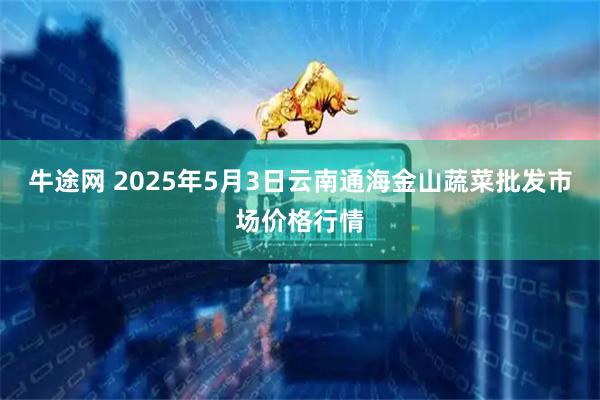 牛途网 2025年5月3日云南通海金山蔬菜批发市场价格行情